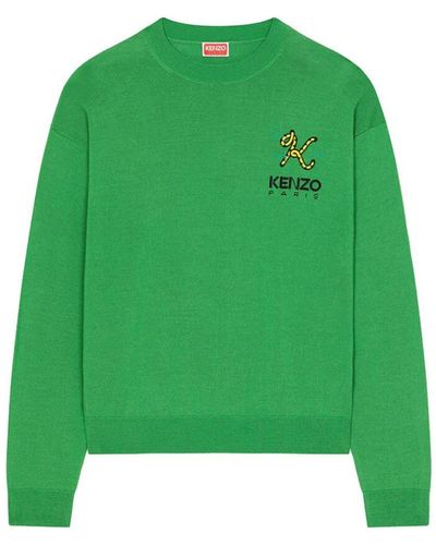 KENZO Pullover - Vert
