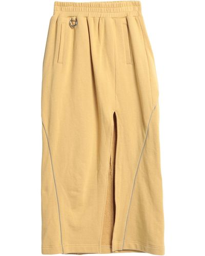 PRIVATE POLICY Midi Skirt - Yellow