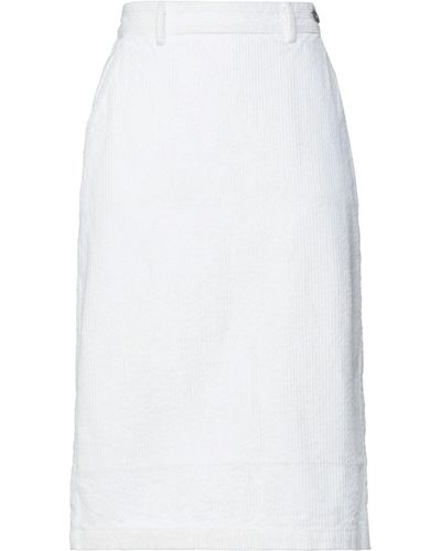 Massimo Alba Midi Skirt - White