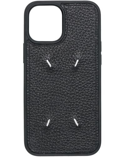 Maison Margiela Covers & Cases Leather - Black