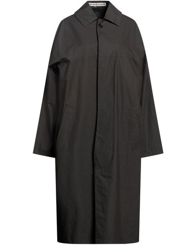 Meta Campania Collective Overcoat & Trench Coat - Black