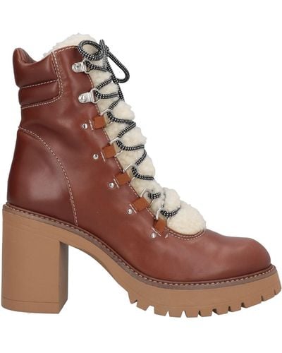 Pinko Ankle Boots - Brown