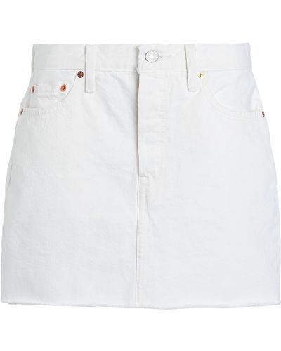 Levi's Denim Skirt - White