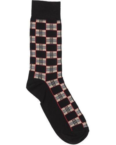 Burberry Socks & Hosiery - Black
