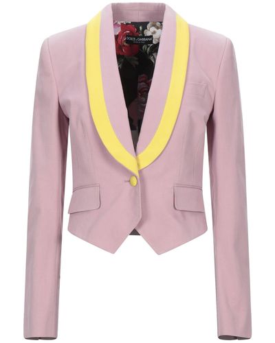 Dolce & Gabbana Suit Jacket - Pink
