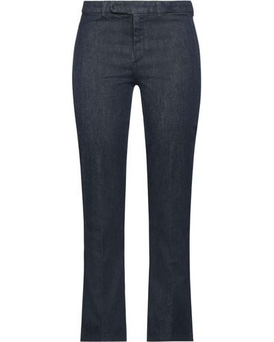 Max Mara Jeans Cotton, Elastomultiester, Elastane - Blue