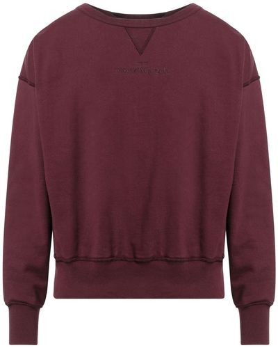 Maison Margiela Sweatshirt Cotton - Purple