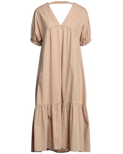 EMMA & GAIA Midi Dress - Natural