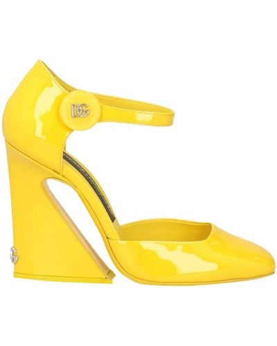 Dolce & Gabbana Court Shoes - Yellow