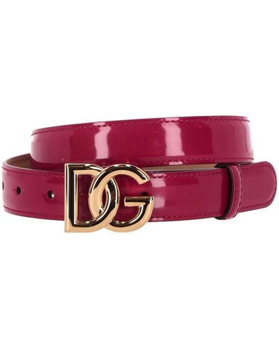 Dolce & Gabbana Cinturón - Rojo
