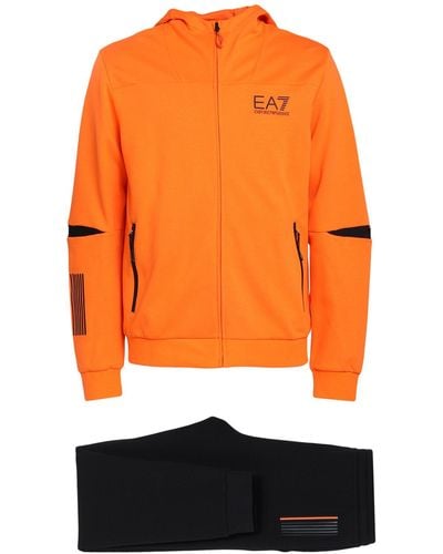 EA7 Tracksuit - Orange