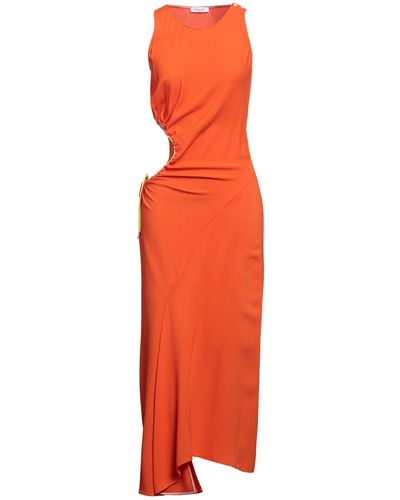 Mugler Maxi Dress - Orange
