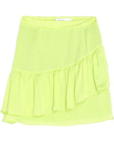 Anonyme Designers Mini Skirt - Yellow