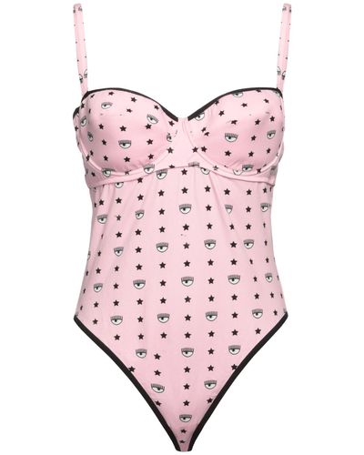 Chiara Ferragni Lingerie Bodysuit - Pink