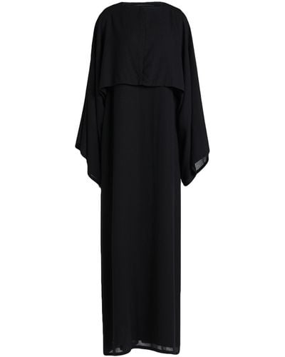 Agnona Maxi Dress - Black