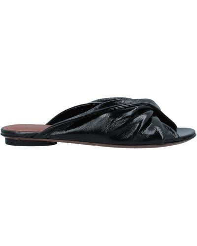 L'Autre Chose Sandals - Black