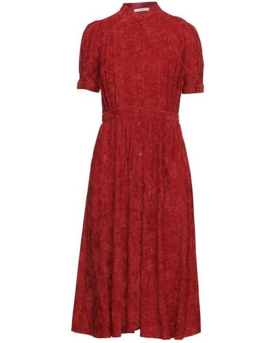 Sessun Midi Dress - Red