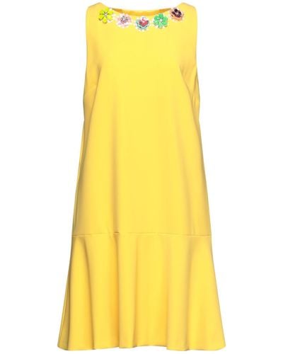 Boutique Moschino Mini Dress - Yellow