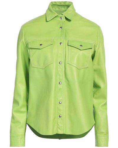 Giorgio Brato Acid Shirt Soft Leather - Green