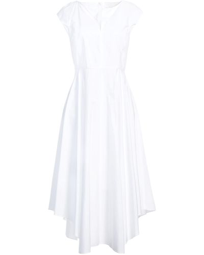 Max Mara Studio Midi Dress - White