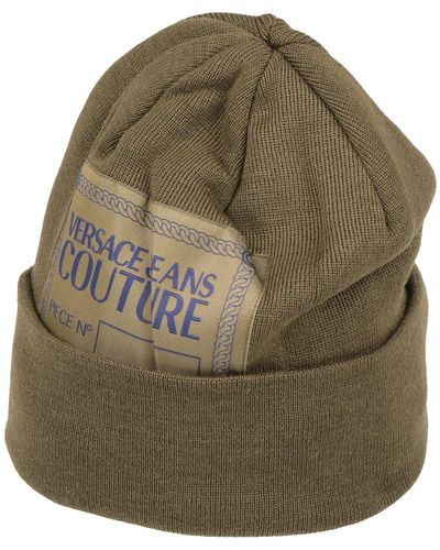 Versace Military Hat Acrylic, Wool - Green