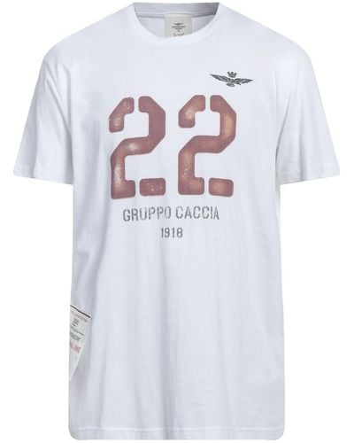 Aeronautica Militare T-shirts - Weiß