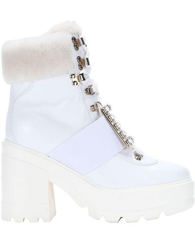 Roger Vivier Ankle Boots - White