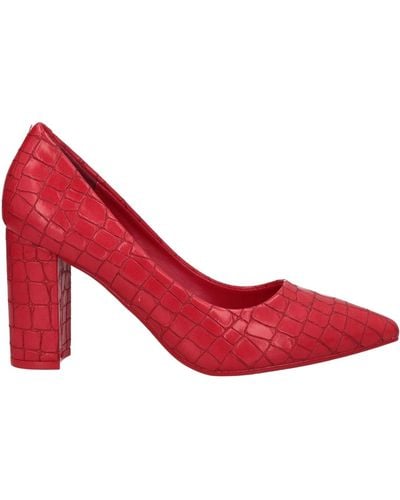 Piampiani Court Shoes - Red
