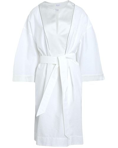 Brunello Cucinelli Midi Dress - White