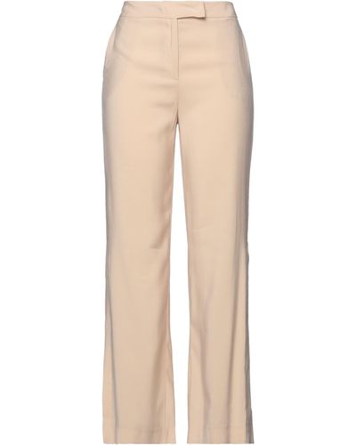 LUCKYLU  Milano Trousers - Natural