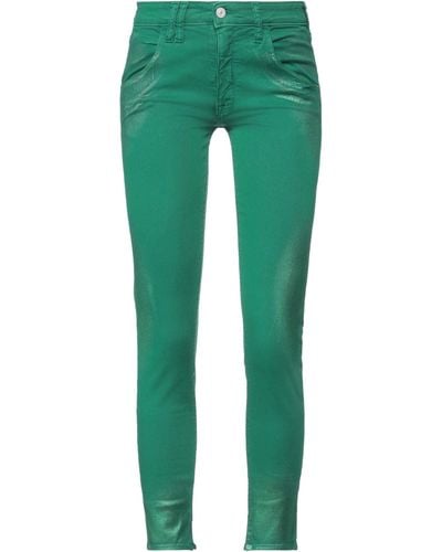 CYCLE Denim Cropped - Green