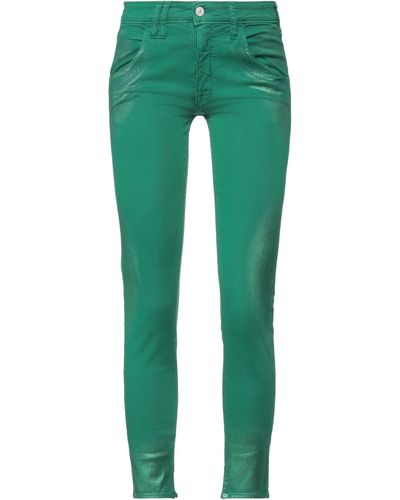 CYCLE Cropped Jeans - Verde