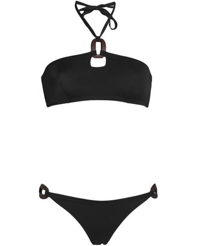 Erika Cavallini Semi Couture Bikini - Black