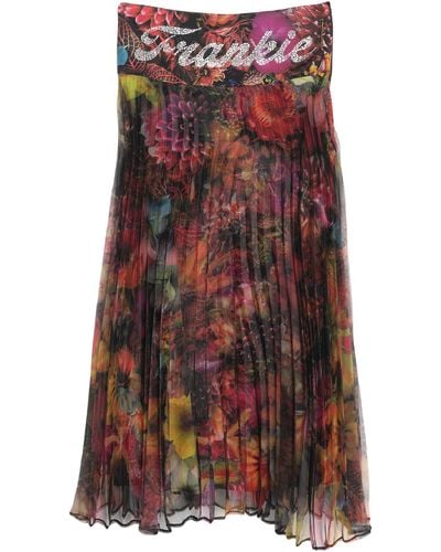 Frankie Morello Midi Skirt - Multicolour