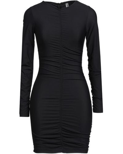 Reina Olga Mini Dress - Black