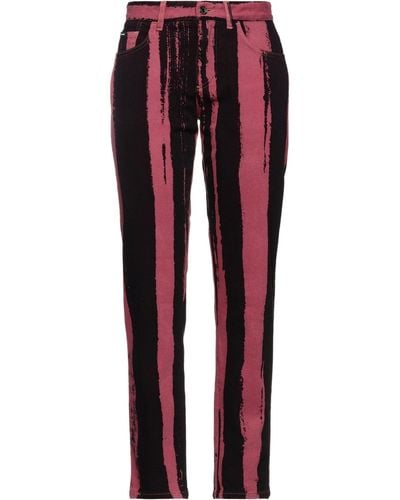 Dolce & Gabbana Pantaloni Jeans - Rosso