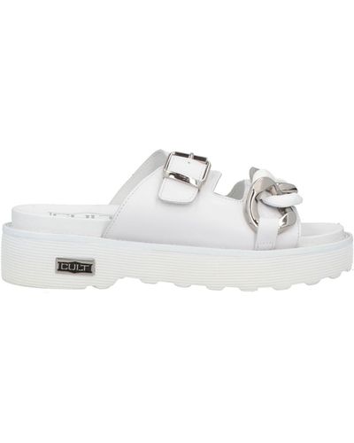 Cult Sandals Leather - White