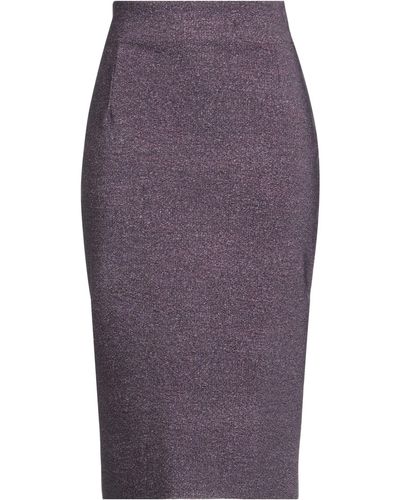 La Petite Robe Di Chiara Boni Midi Skirt - Purple