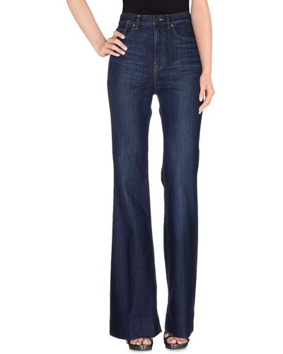 Marc By Marc Jacobs Denim Trousers - Blue