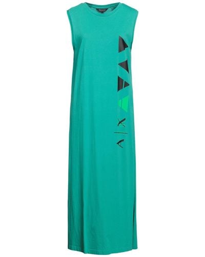 Armani Exchange Midi Dress - Green