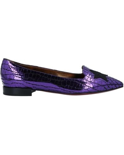 A.Testoni Loafers - Purple