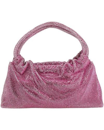 Jonathan Simkhai Handbag Textile Fibers - Purple
