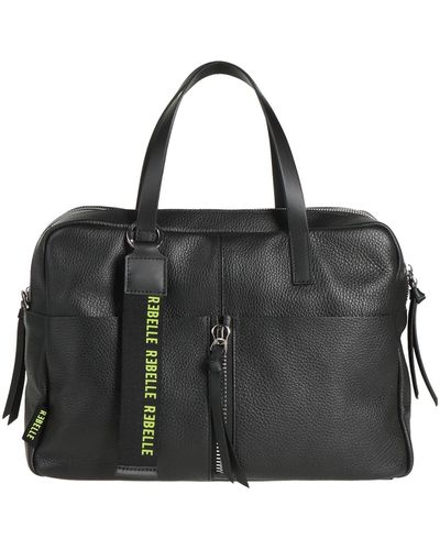 Rebelle Handbag Leather - Black