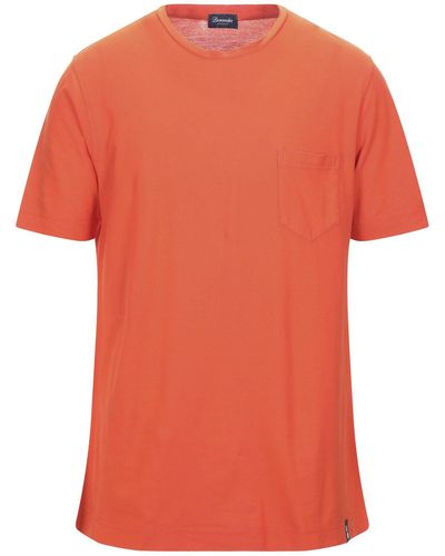 Drumohr T-shirt - Orange