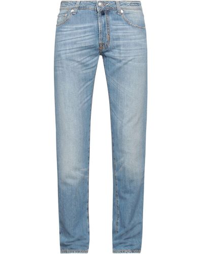 Jacob Coh?n Jeans Cotton, Linen - Blue