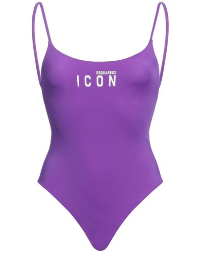 DSquared² One-piece Swimsuit - Purple