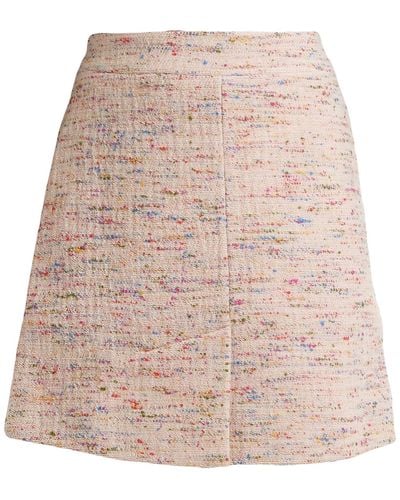 Ganni Mini Skirt - Natural