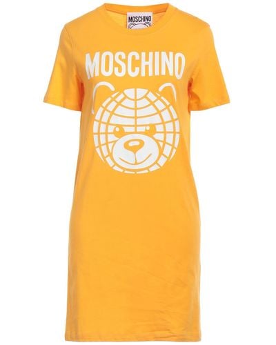 Moschino Minivestido - Naranja