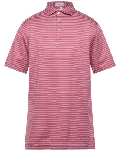 peter millar pink golf shirt