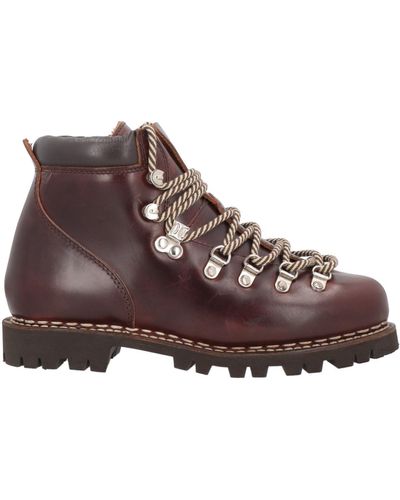 Paraboot Imbattable leather ankle boots - Red
